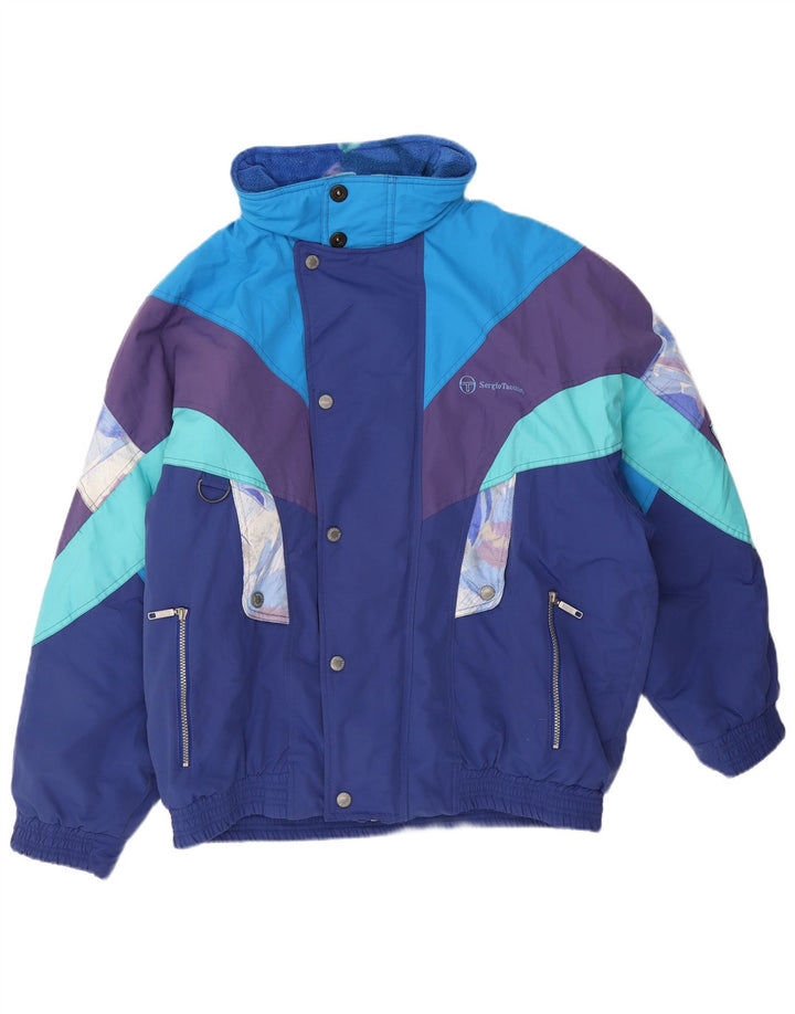 Sergio Tacchini muška skijaška jakna UK 42 XL plava poliesterska boja