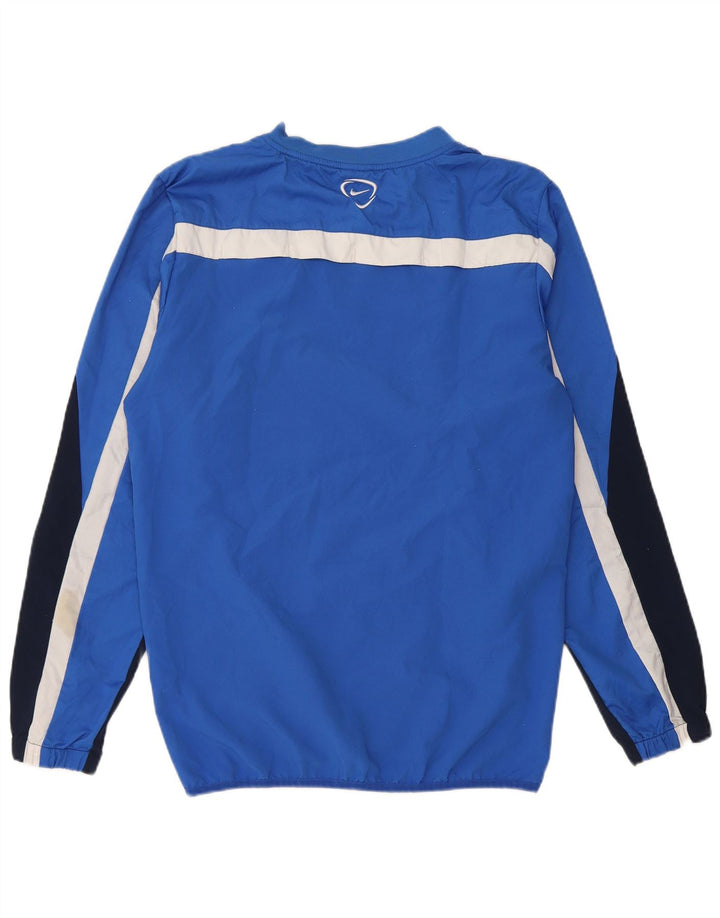 NIKE Muški Dri Fit Pulover Trenirka Top srednje plave boje