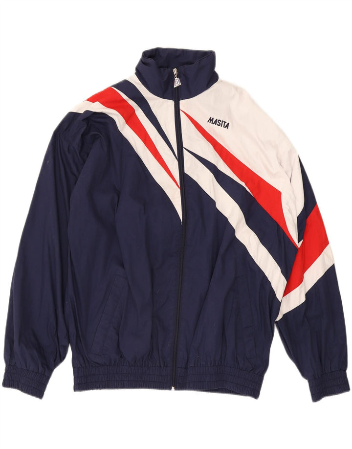 MASITA Muška trenirka Gornja jakna XL tamnoplavi poliester u boji