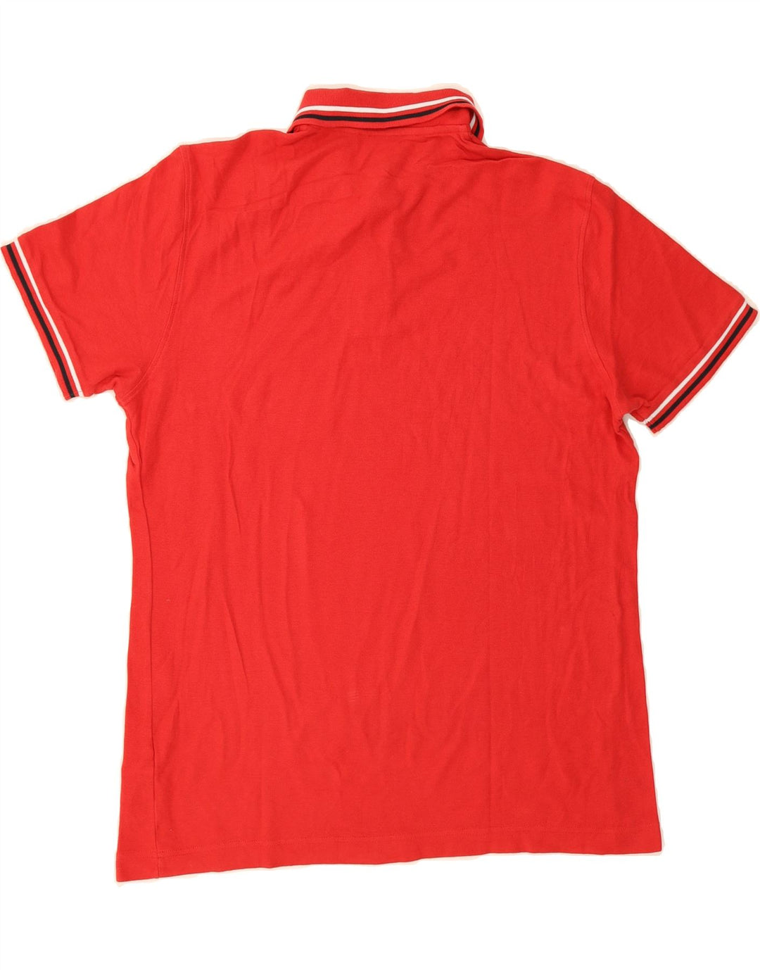 LOTTO Mens Polo Shirt XL Red Cotton Vintage Lotto and Second-Hand Lotto from Messina Hembry 