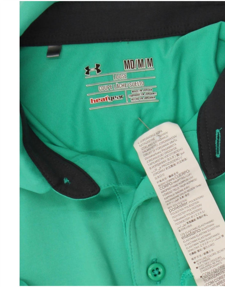 Under Armour muška polo majica srednje zelene boje od poliestera