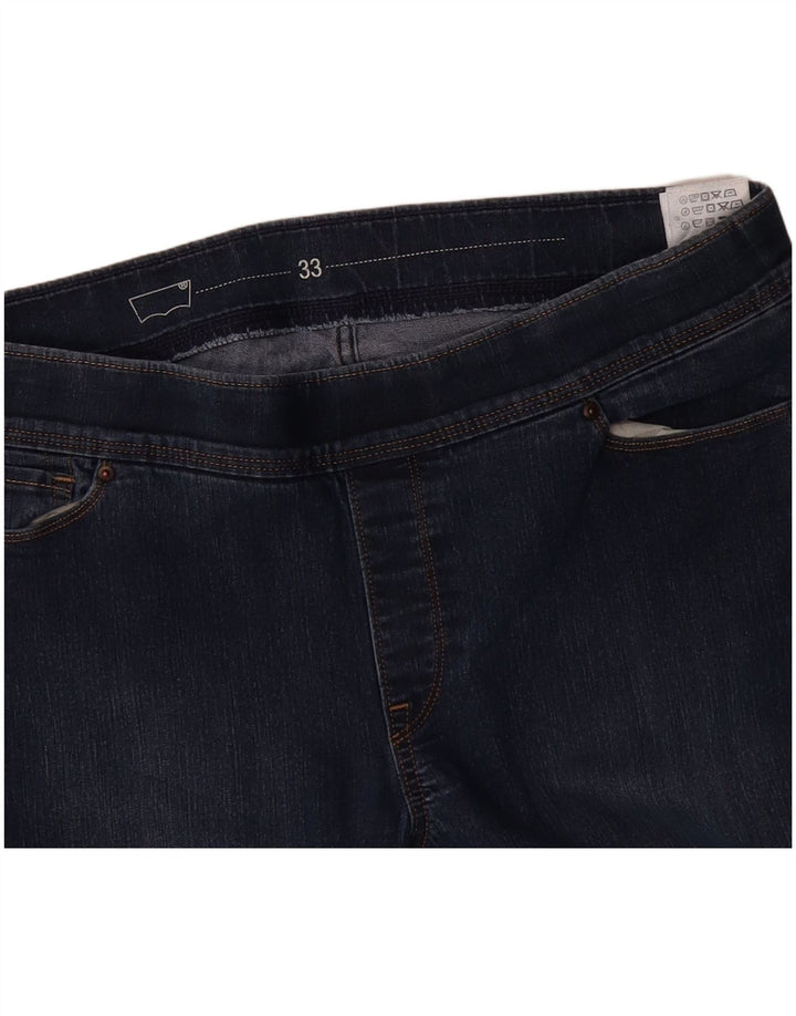 LEVI'S Womens Legging Jeans W36 L29 Blue Cotton