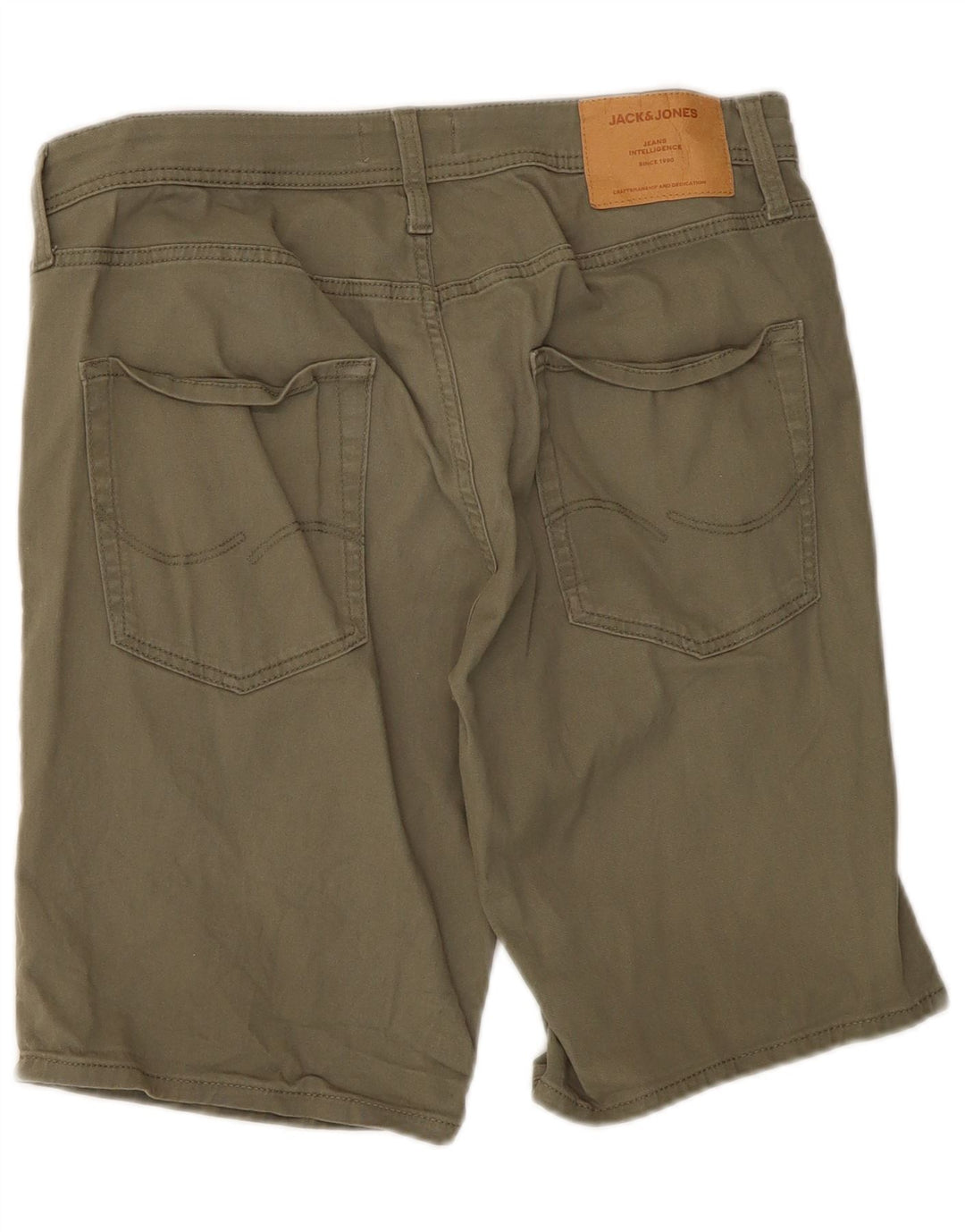 Jack & Jones muške ležerne kratke hlače srednje veličine W34 kaki pamuk
