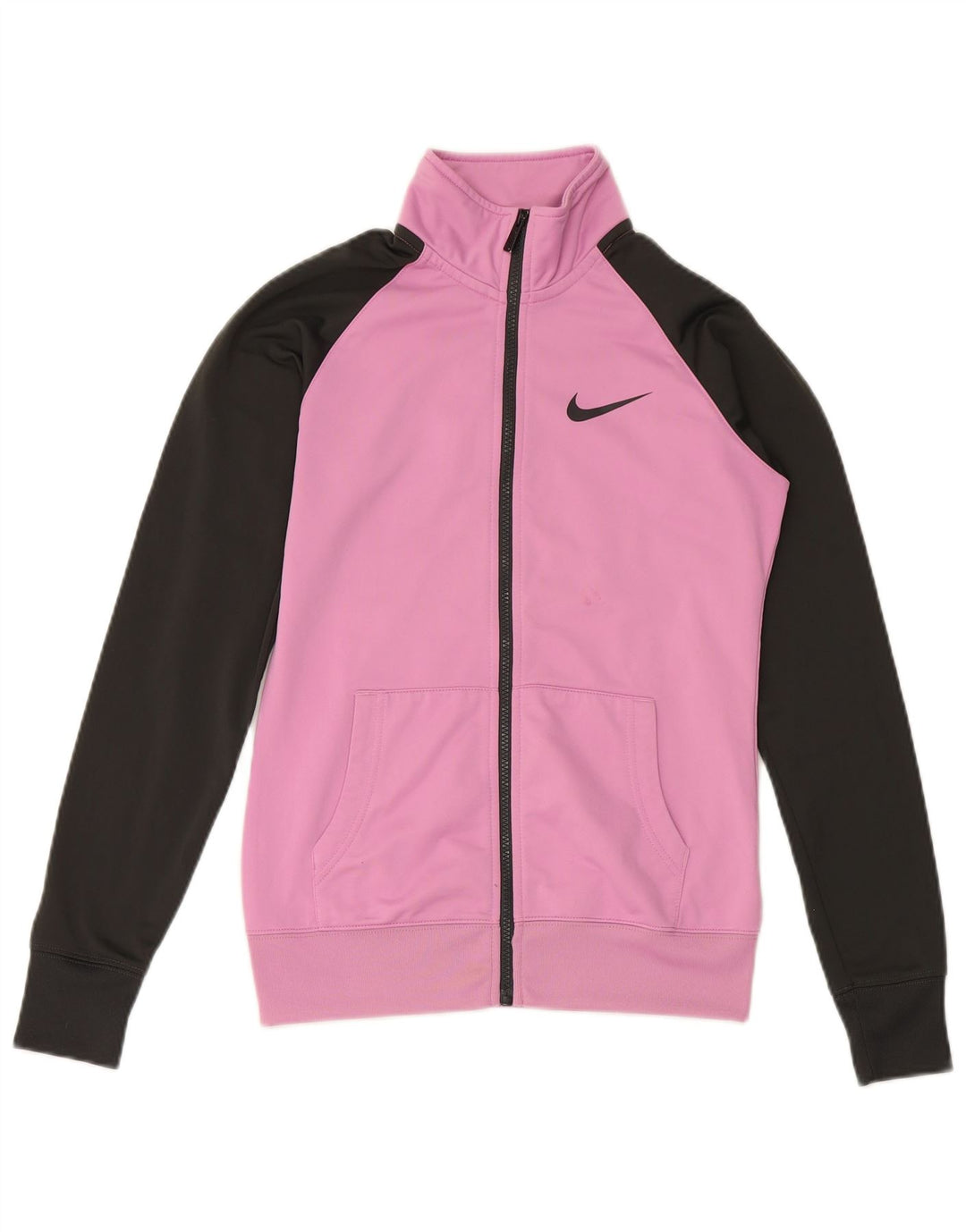 NIKE ženska gornja jakna za trenirku UK 10 Small Pink Colourblock Poliester