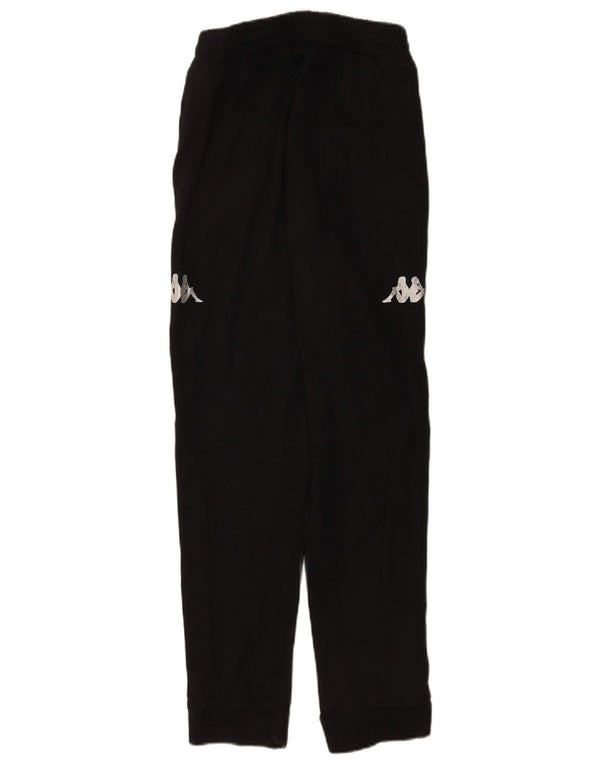 Kappa Ženska trenirka Hlače Joggers UK 8 Male crne pamučne