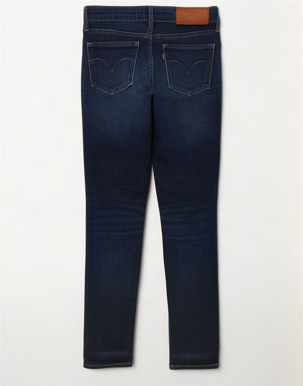 Levi's ženske Demi Curve uske traperice modernog rasta W24 L27 tamnoplavi pamuk