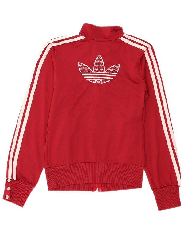 Adidas Boys Graphic Trenirka Gornja jakna 11-12 godina XL Bordo pamuk