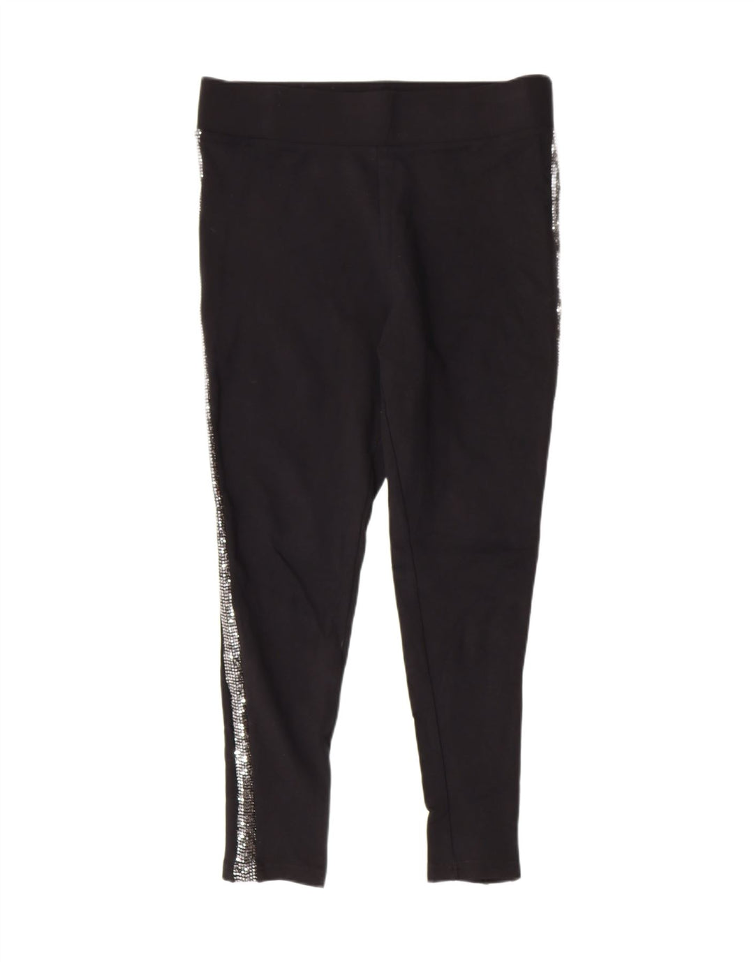 MARKS & SPENCER Womens Leggings UK 16 Large Black Viscose Vintage Marks & Spencer and Second-Hand Marks & Spencer from Messina Hembry 