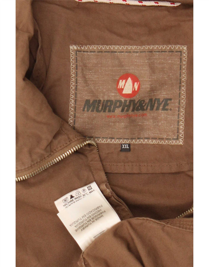 Murphy & Nye muška bomber jakna UK 44 2XL bež pamuk