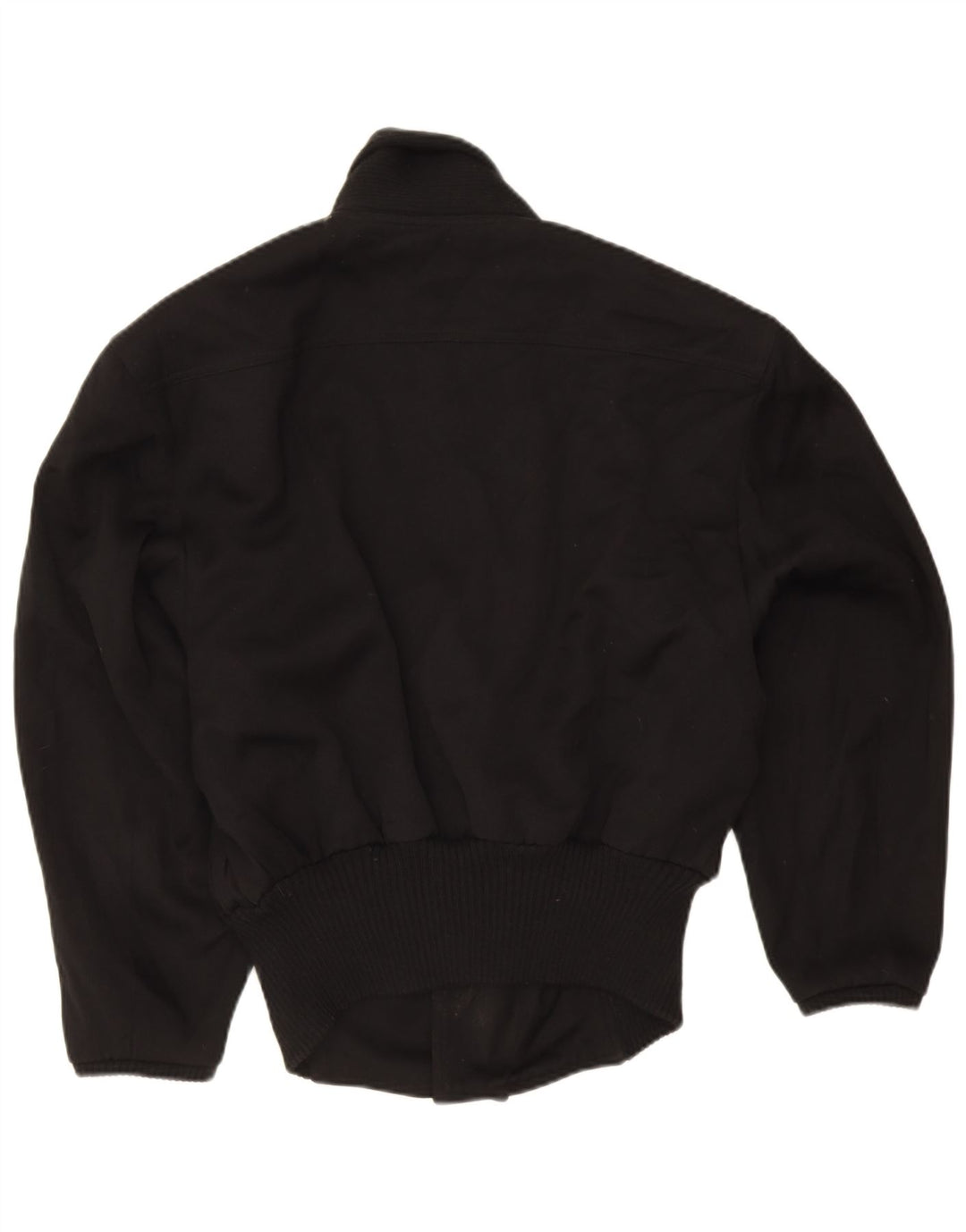 Vintage ženska prevelika bomber jakna UK 18 XL crna