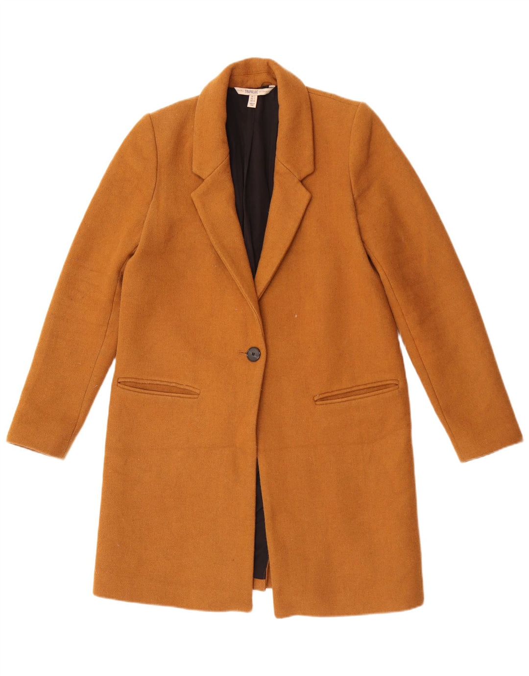 Zara ženski kaput Trafaluc UK 10 Small Brown Wool