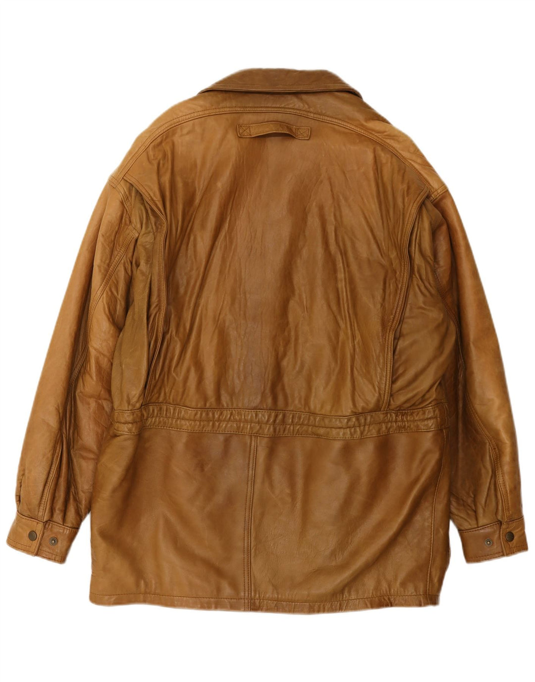 Vintage muški kožni kaput UK 42 XL smeđa koža