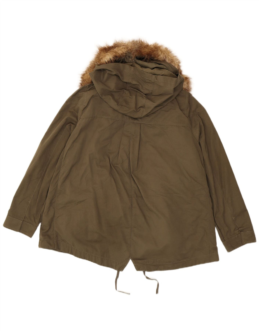 MARKS & SPENCER ženska prevelika parka jakna s kapuljačom UK 14 Large kaki