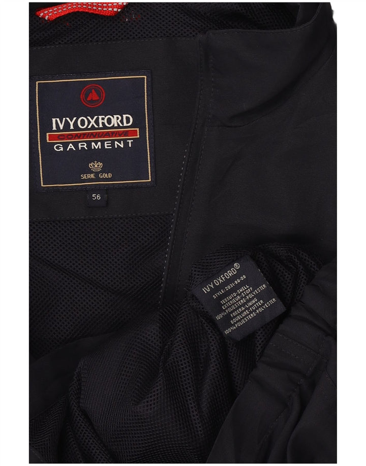 Muška kišna jakna Ivy Oxford IT 56 3XL tamnoplavi poliester