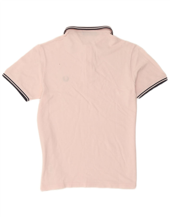 Fred Perry muška polo majica srednje veličine, pamuk na ružičaste pruge