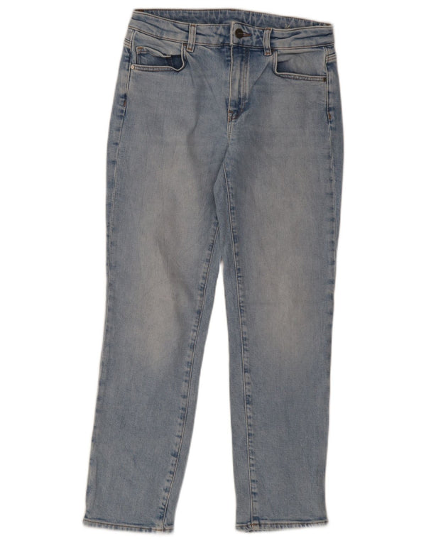 Ženske skraćene traperice Massimo Dutti EU 36 XS W26 L26 plavi pamuk