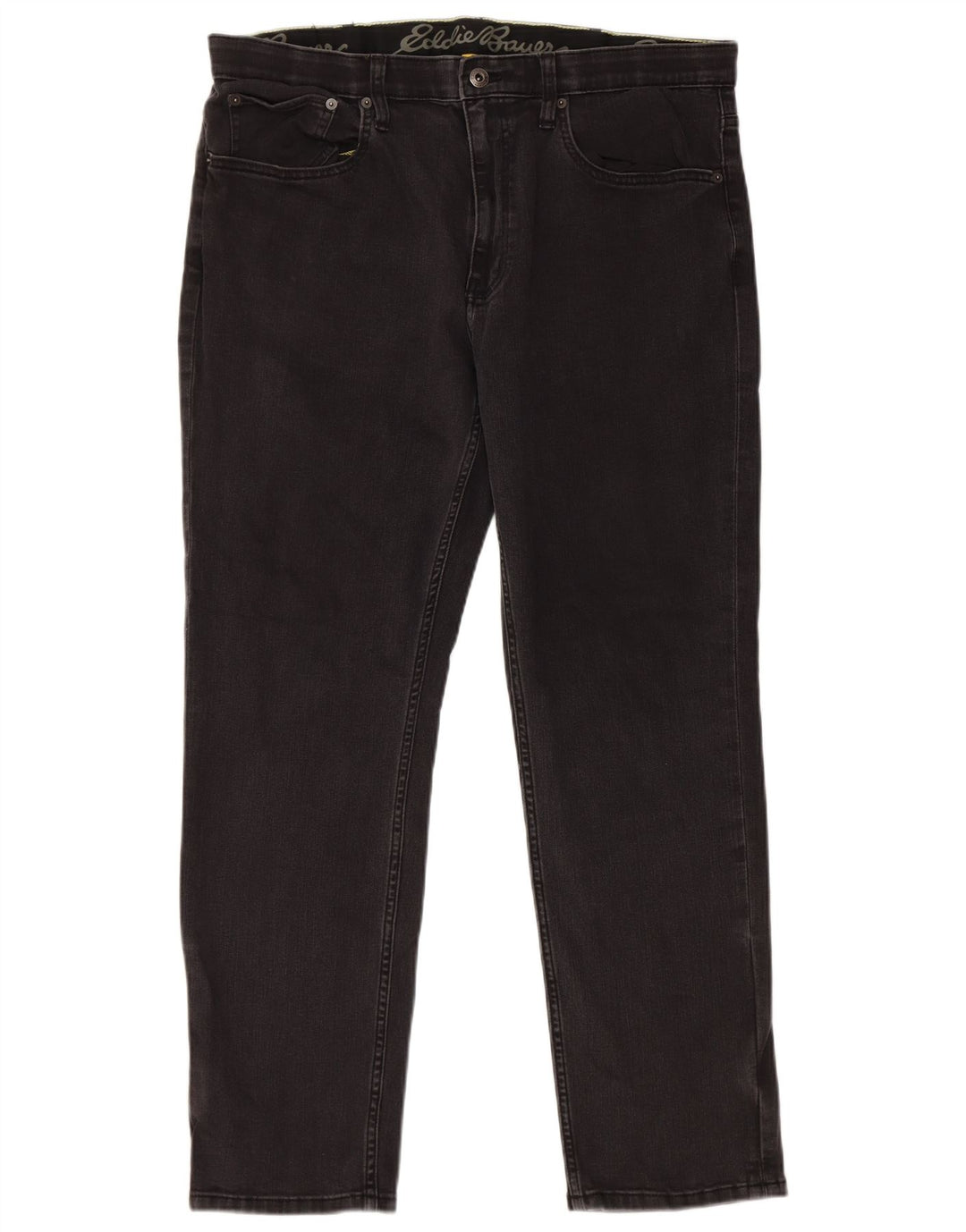 Eddie Bauer muške ravne traperice W38 L30 crne