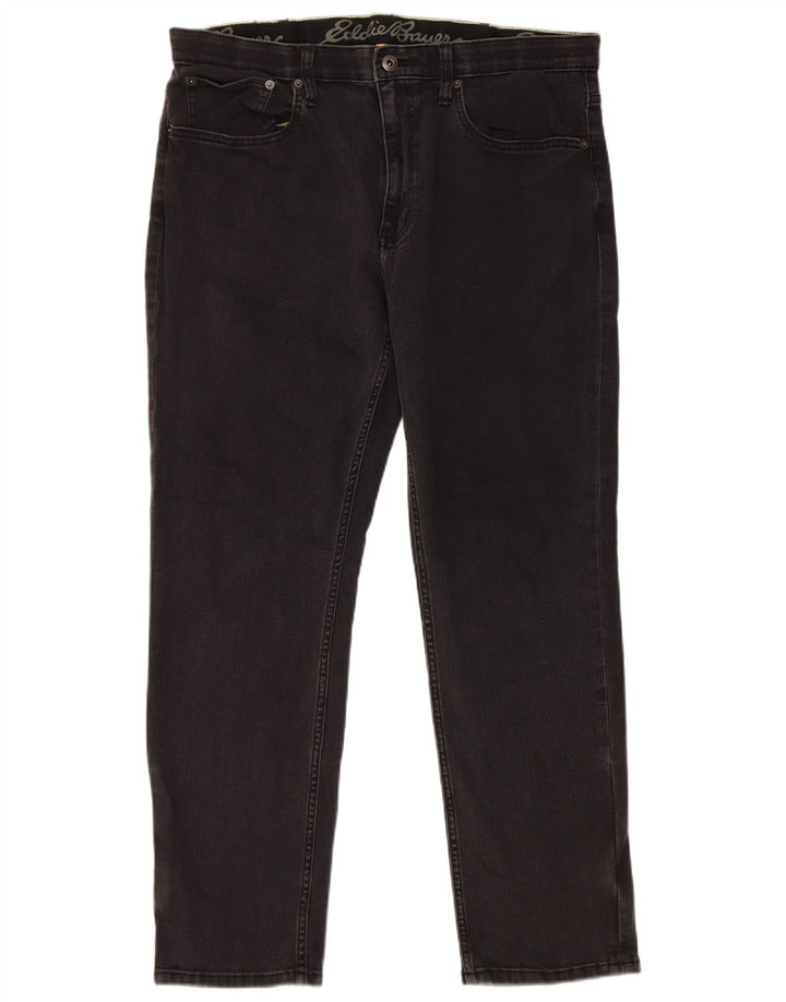 Eddie Bauer muške ravne traperice W38 L30 crne
