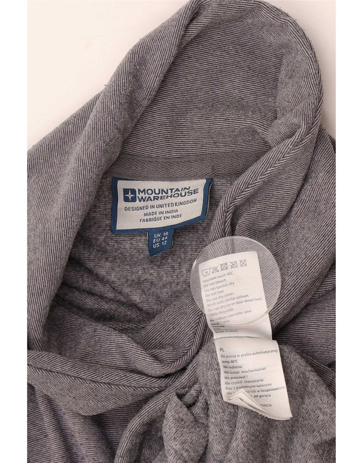Mountain Warehouse Ženska majica s kratkim rukavima UK 16 Velike sive pruge
