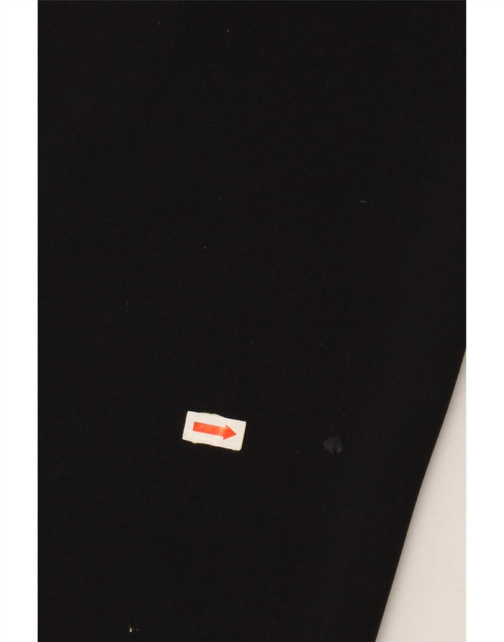 OASIS Ženske široke hlače od trenirke Large W32 L28 crni poliamid