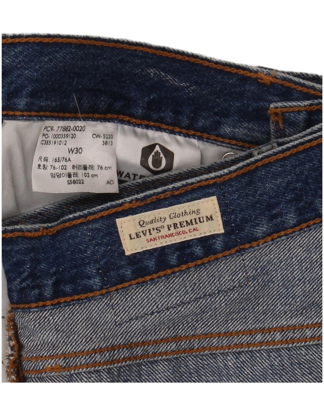 Levi's ženska traper suknja W30 srednje plava