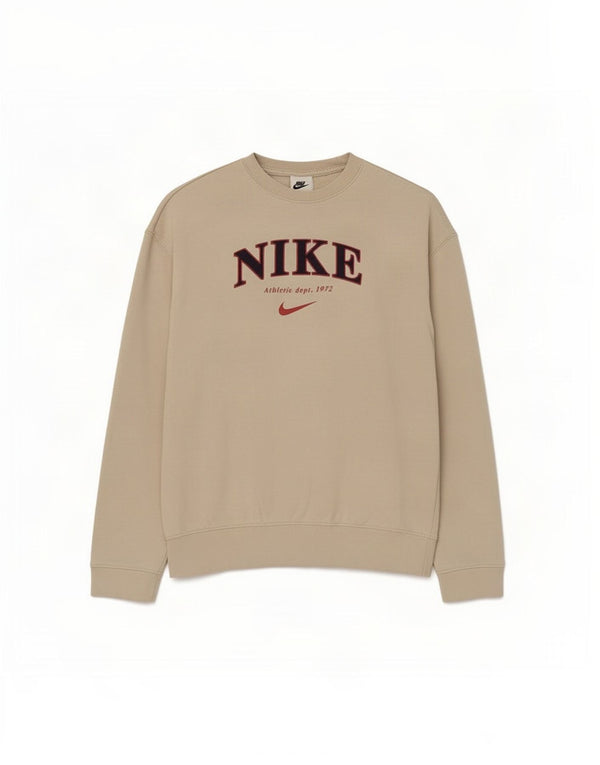 Nike Girls Graphic Sweatshirt Džemper 12-13 godina Veliki sivi pamuk