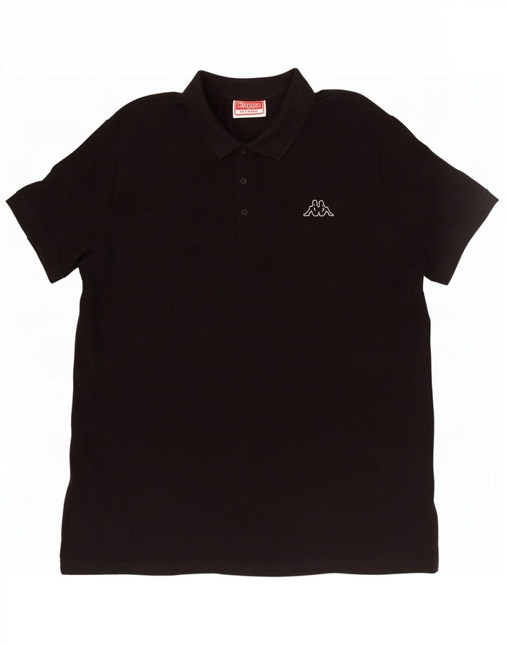Kappa muška polo majica 2XL crni pamuk