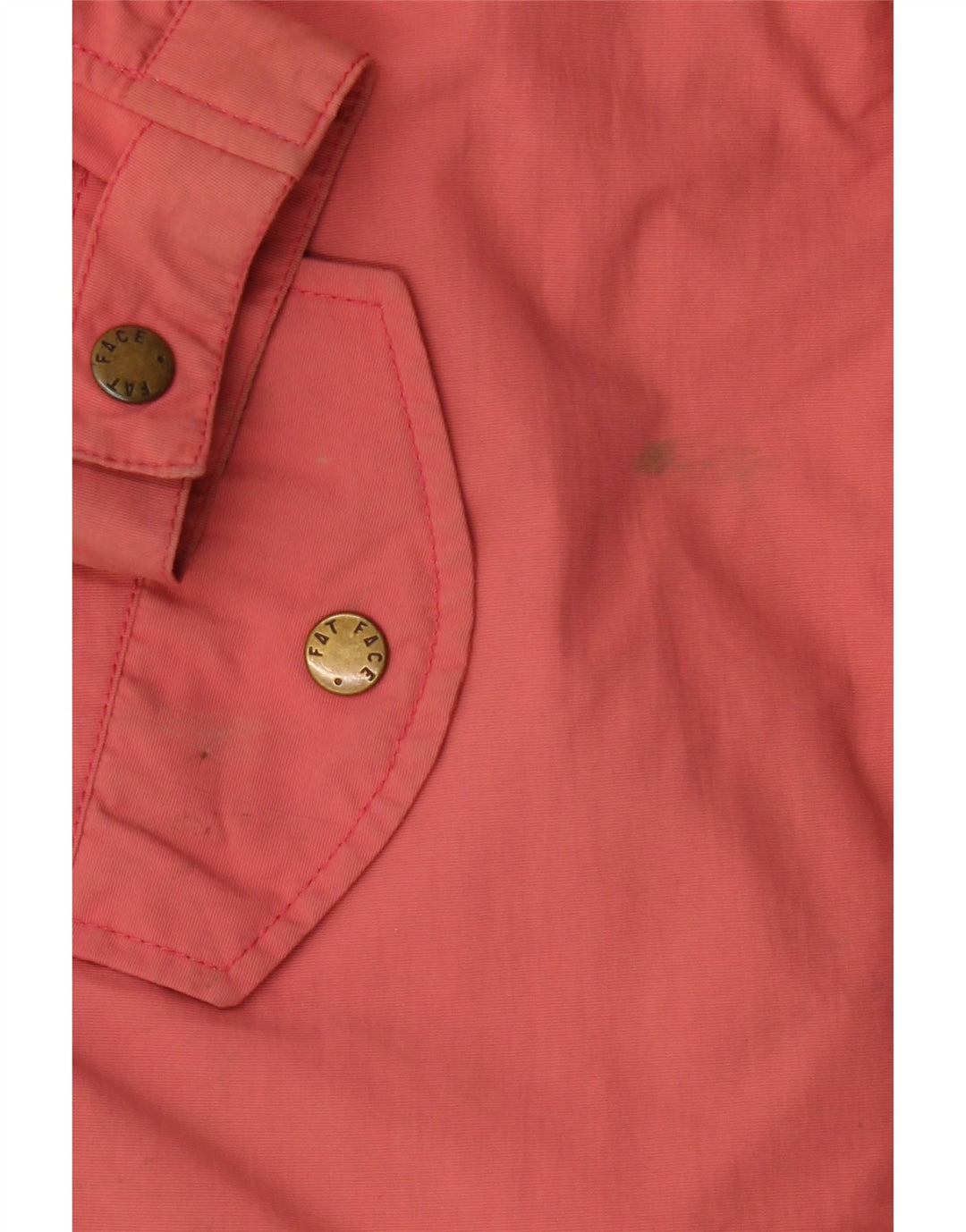 Ženska vjetrovka s kapuljačom Fat Face UK 12 srednje ružičasta najlonska