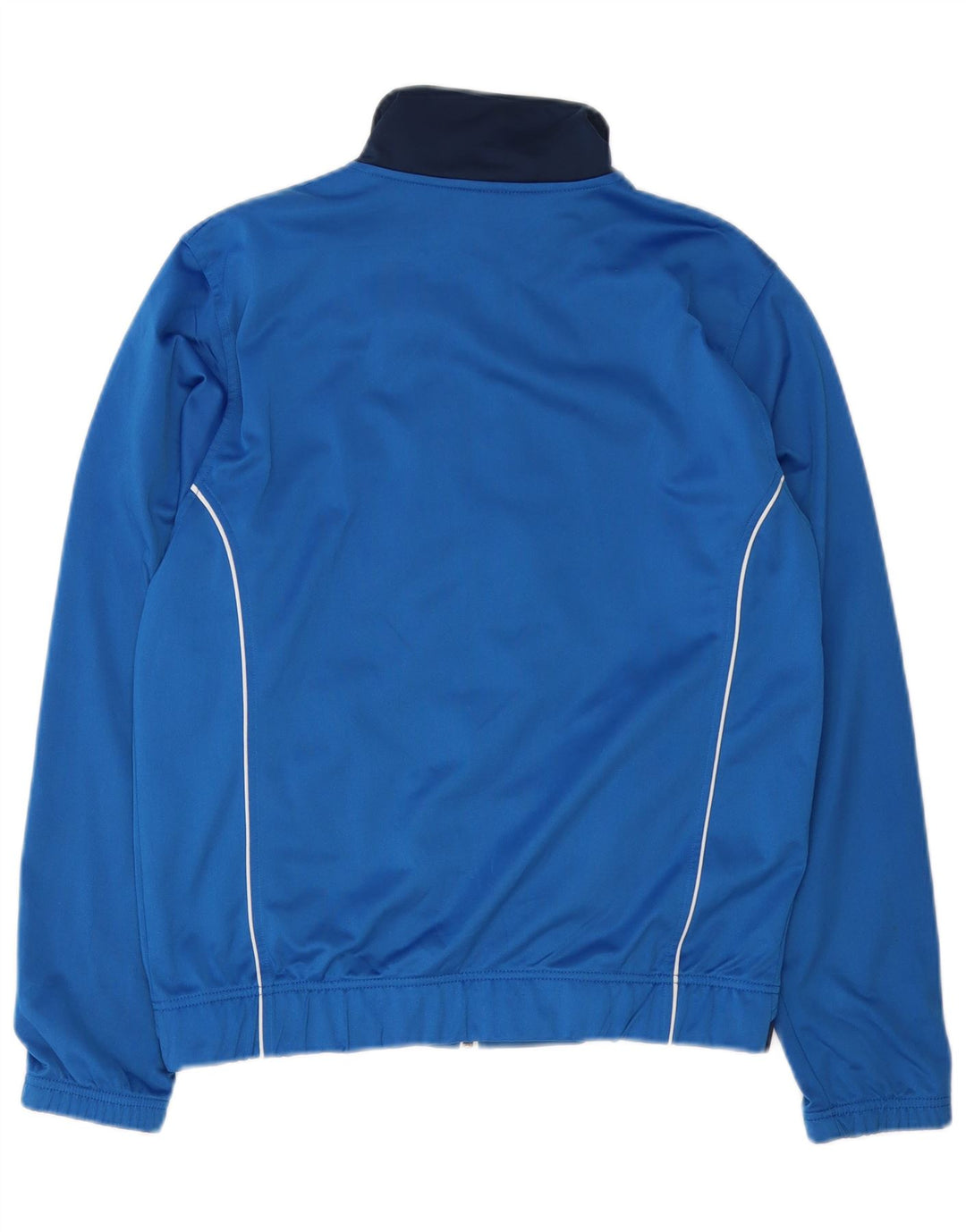 Asics muška gornja jakna trenirke Mala plava poliesterska boja