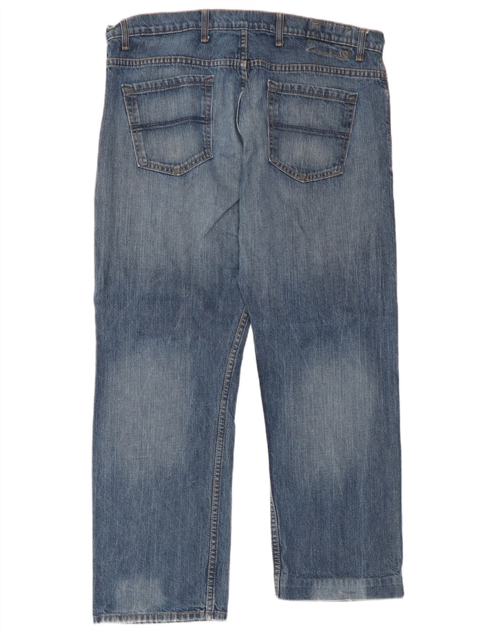 Marks & Spencer muške ravne traperice Blue Harbor W38 L27 plavi pamuk