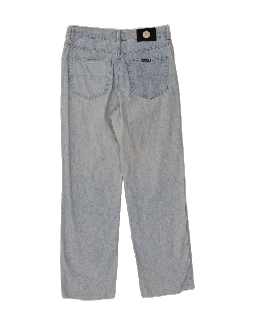 TRUSSARDI Womens Straight Jeans W32 L28 Blue Vintage Trussardi and Second-Hand Trussardi from Messina Hembry 