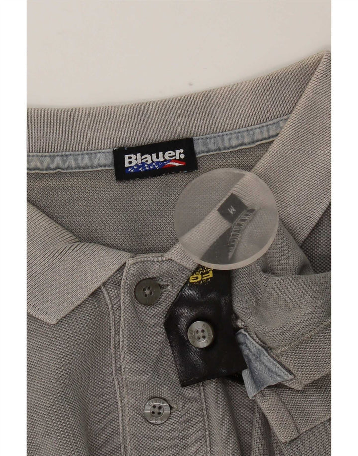 Blauer muška polo majica srednje sive boje