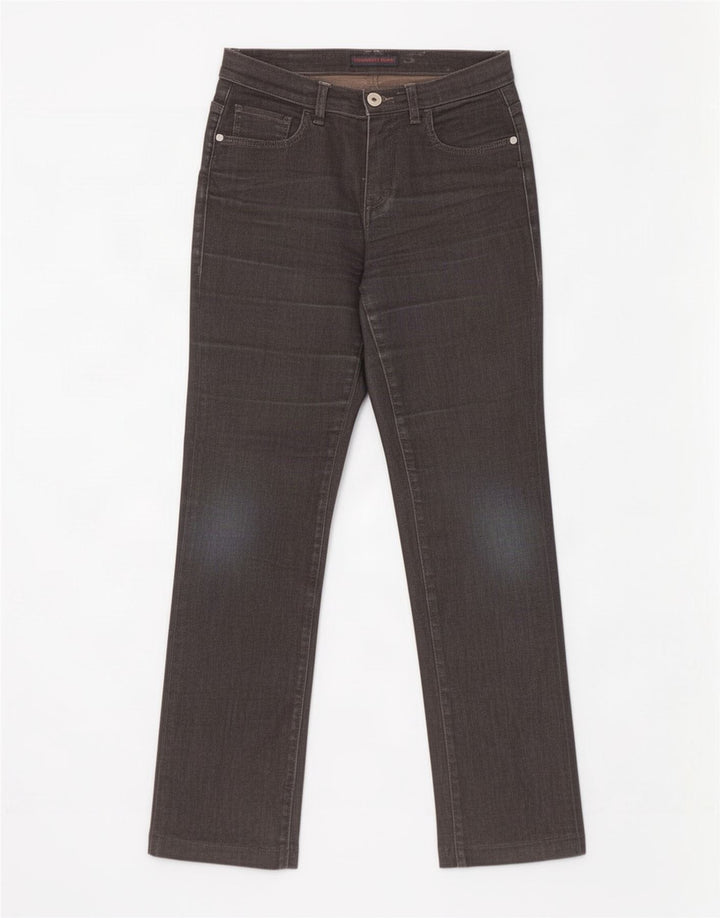 Trussardi ženske ravne traperice W28 L28 crne