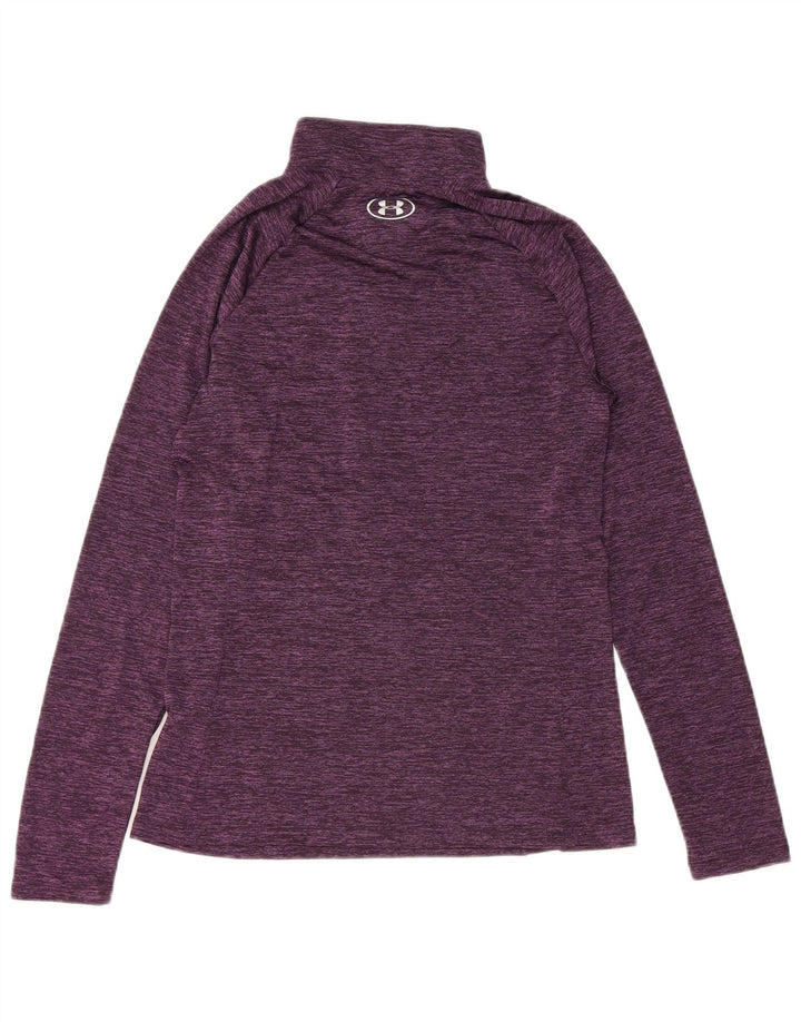 Under Armour Ženska trenirka Heat Gear Top UK 12 srednje ljubičasta
