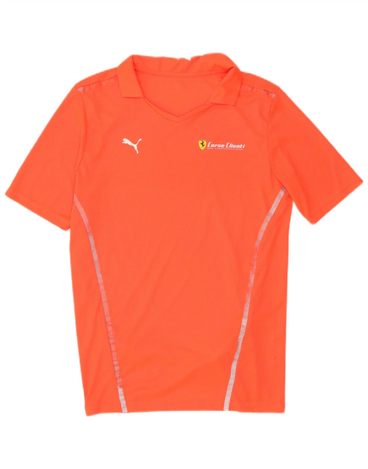 Puma muška polo majica mala narančasta poliester