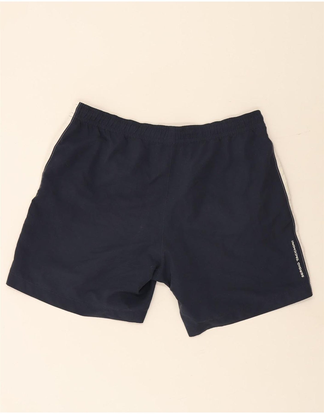 Sergio Tacchini muške sportske kratke hlače 2XL tamnoplavi poliester u boji