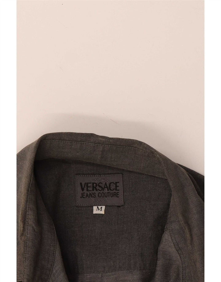 Versace muška košulja srednje sive boje