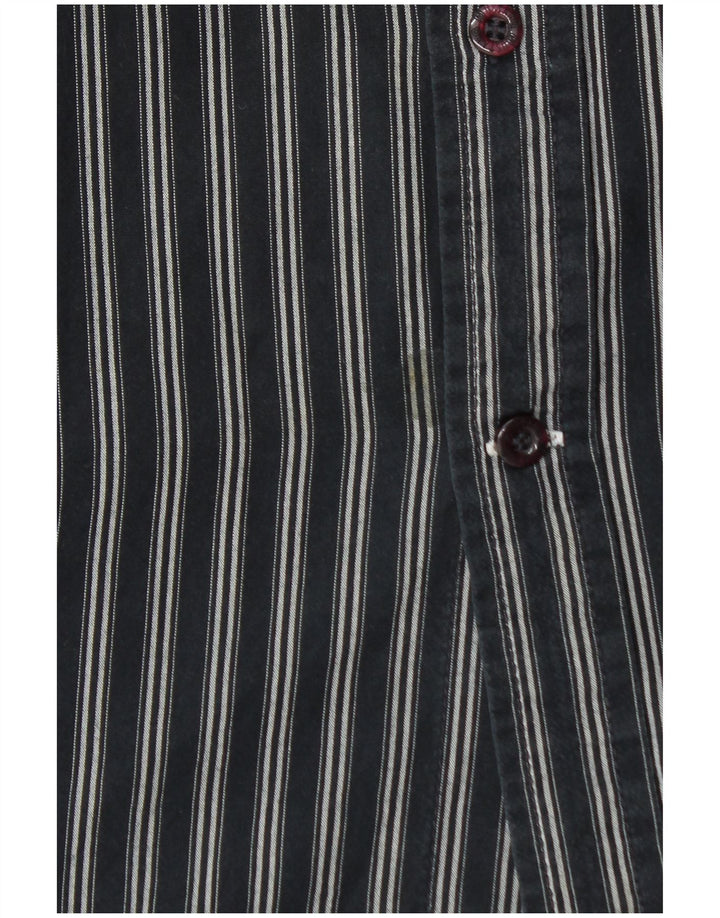 MUSTANG muška košulja velika pamuk na crne pruge