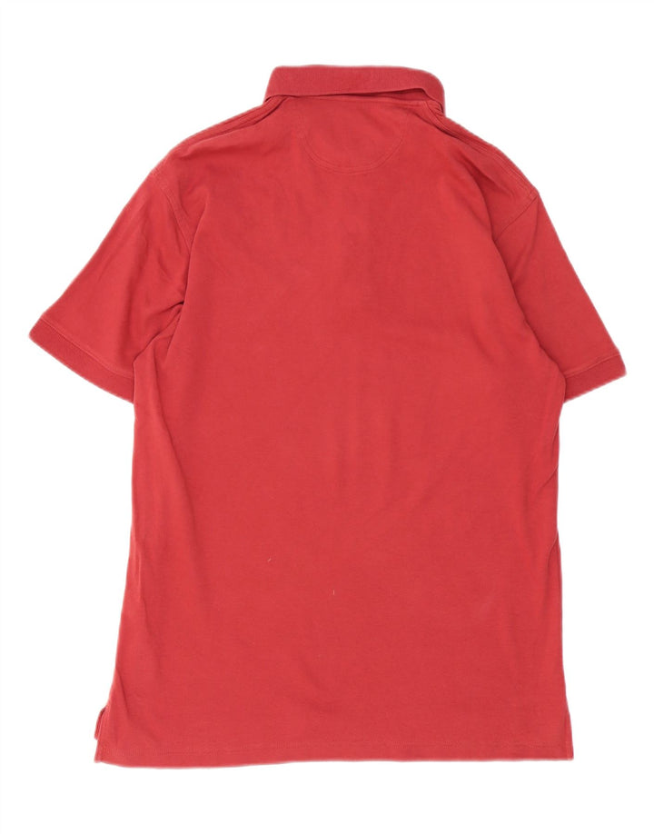 Eddie Bauer muška polo majica srednje crvene pamučne boje