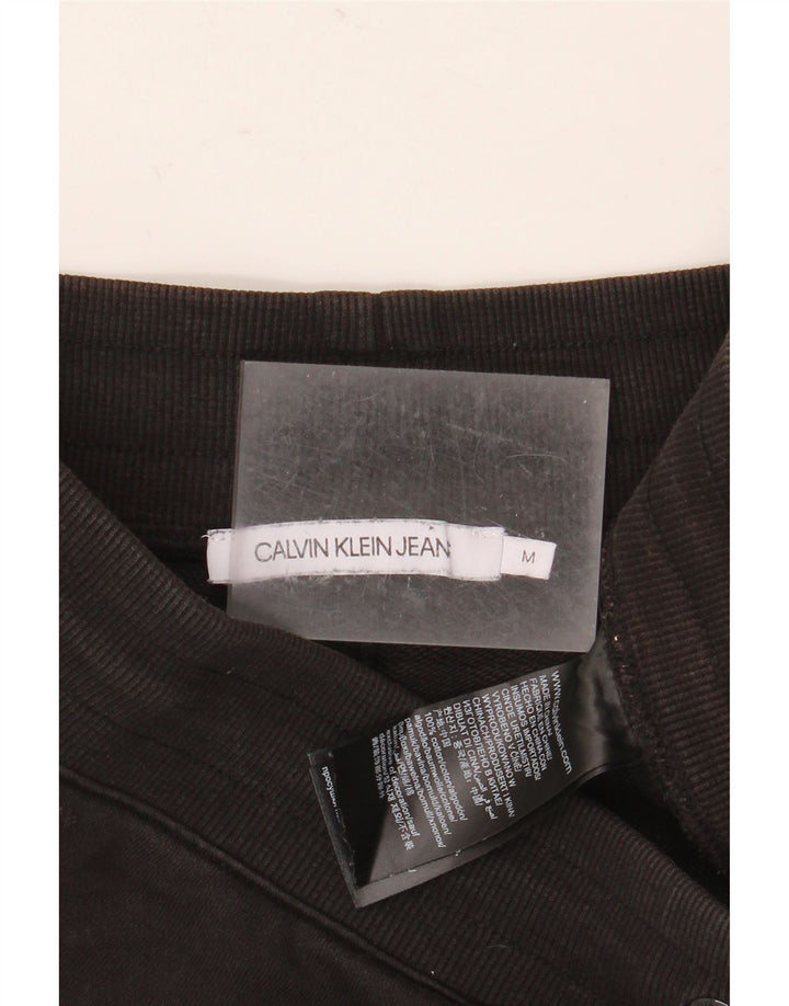 Calvin Klein Ženske kratke sportske hlače s grafičkim motivima UK 14 Srednje crni pamuk