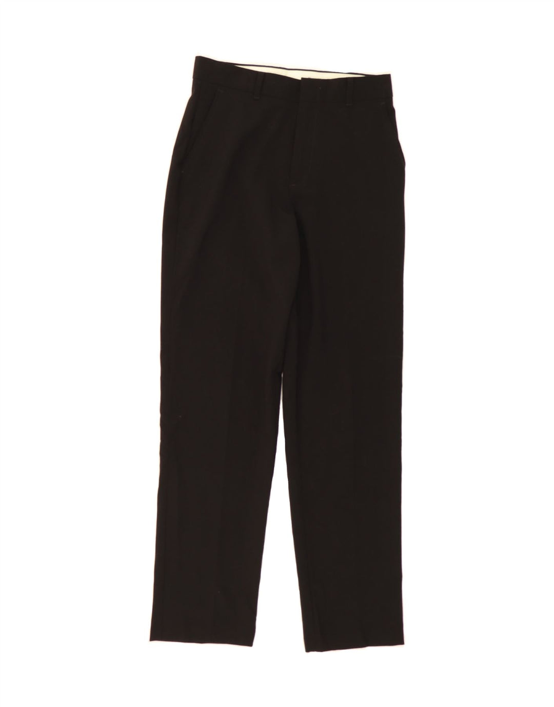 CHAPS Boys Straight Chino Trousers 15-16 Years W29 L30 Black Polyester Vintage Chaps and Second-Hand Chaps from Messina Hembry 