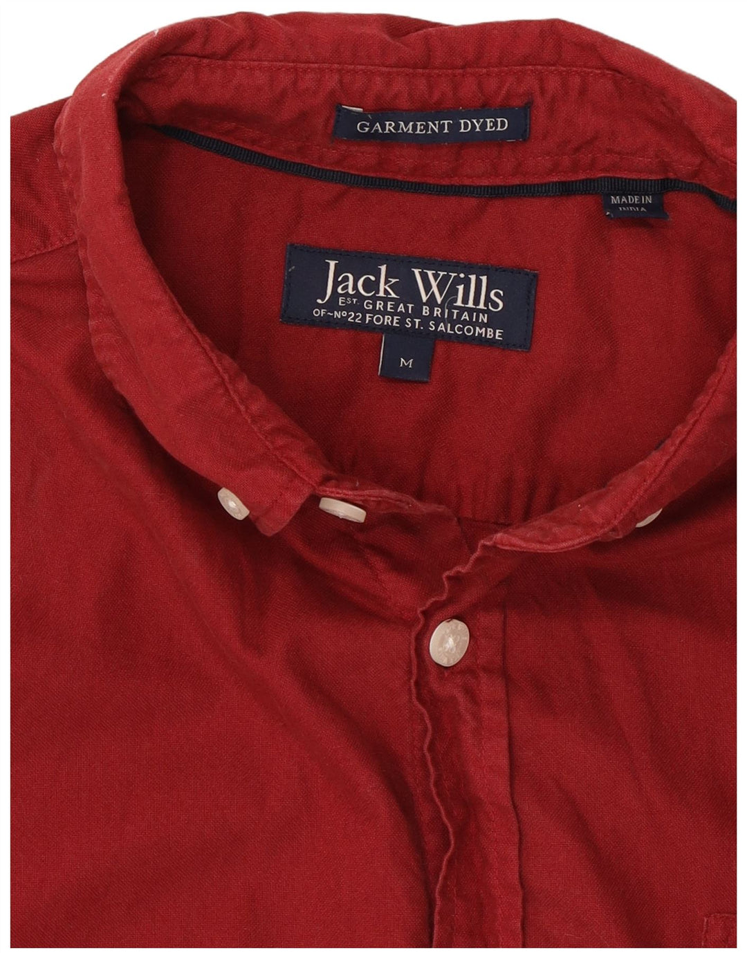 Jack Wills muška košulja srednje crvene boje