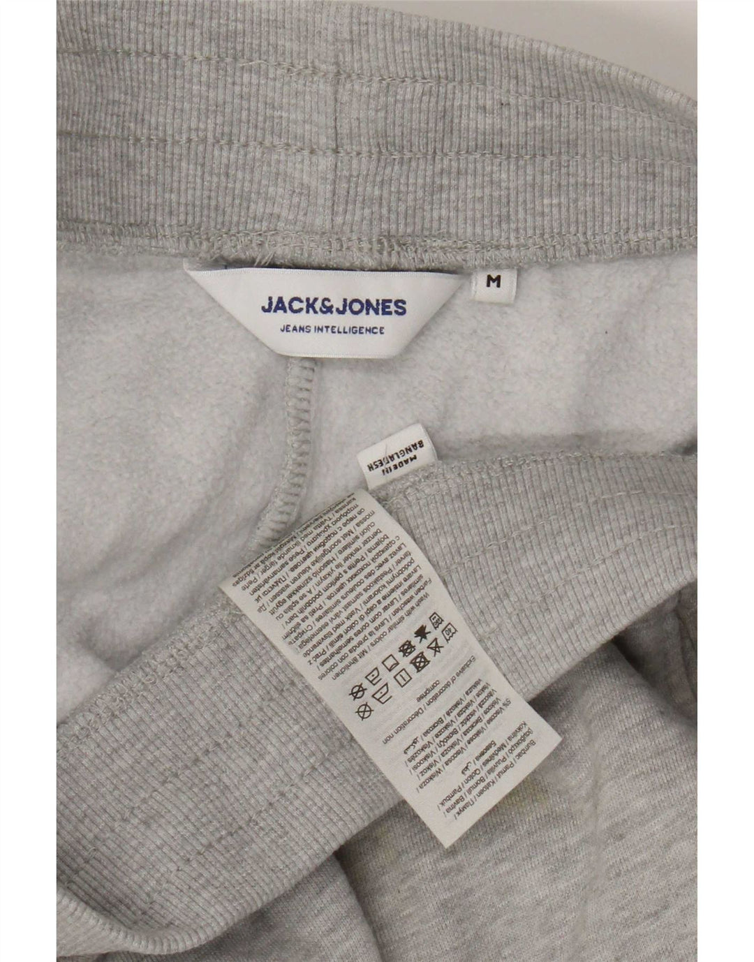 Jack & Jones muške trenirke Hlače Joggers srednje sivi flekasti pamuk