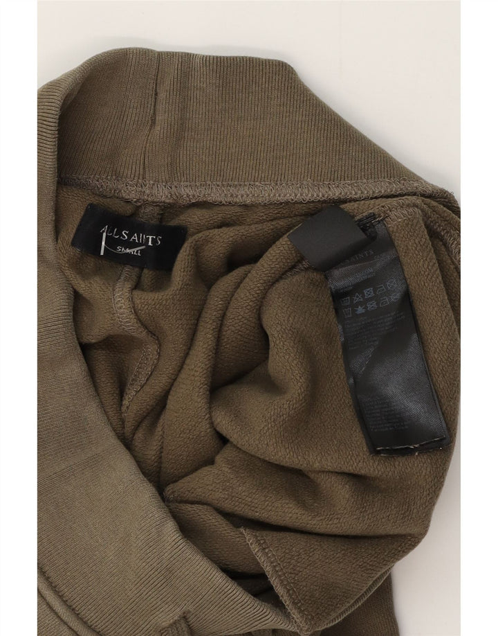 ALL SAINTS Mens Tracksuit Trousers Joggers Small  Khaki Cotton