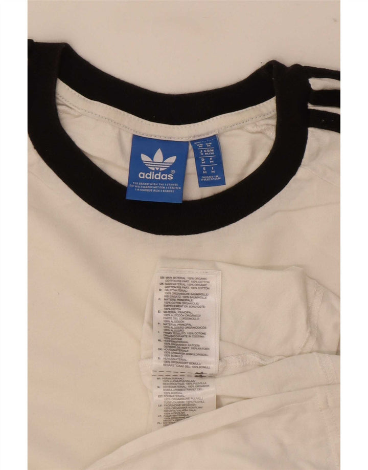 Adidas muška majica kratkih rukava Srednje bijeli pamuk