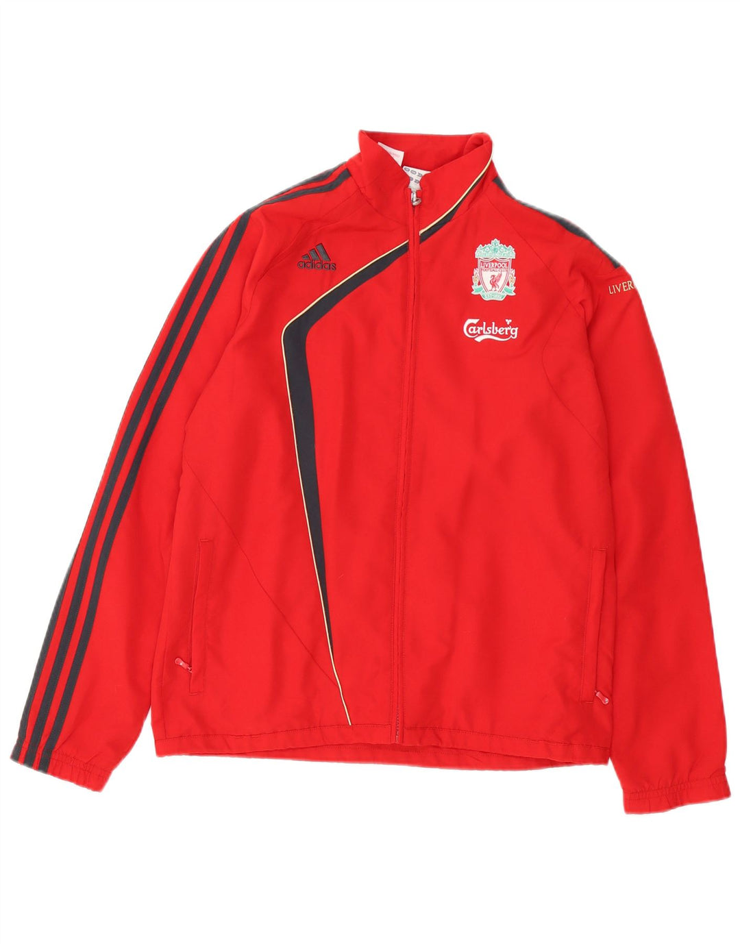 ADIDAS Boys Liverpool Trenirka Gornja jakna 13-14 godina Red Colourblock