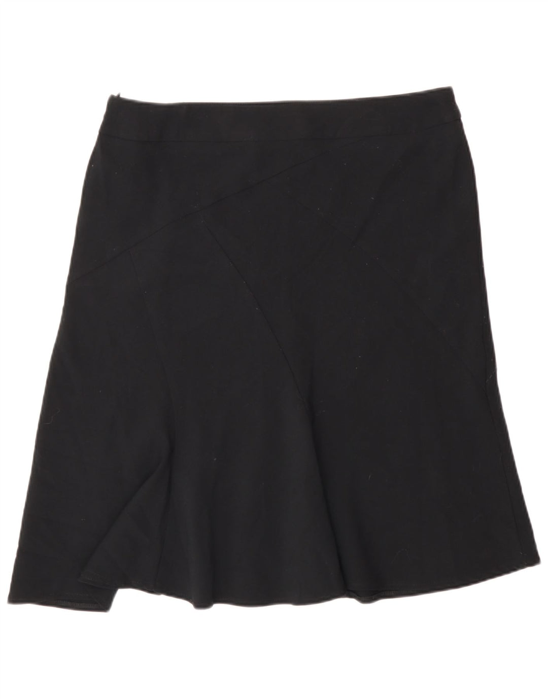 Marks & Spencer ženska suknja A-kroja UK 14 velika W32 crni poliester