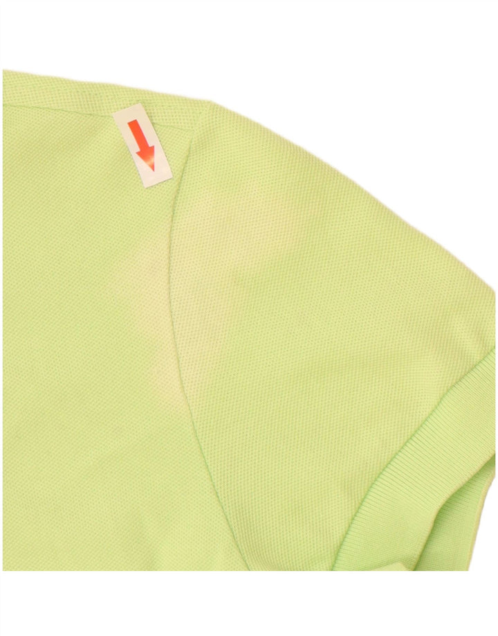 Lacoste ženska polo majica veličine 38, srednje zeleni pamuk
