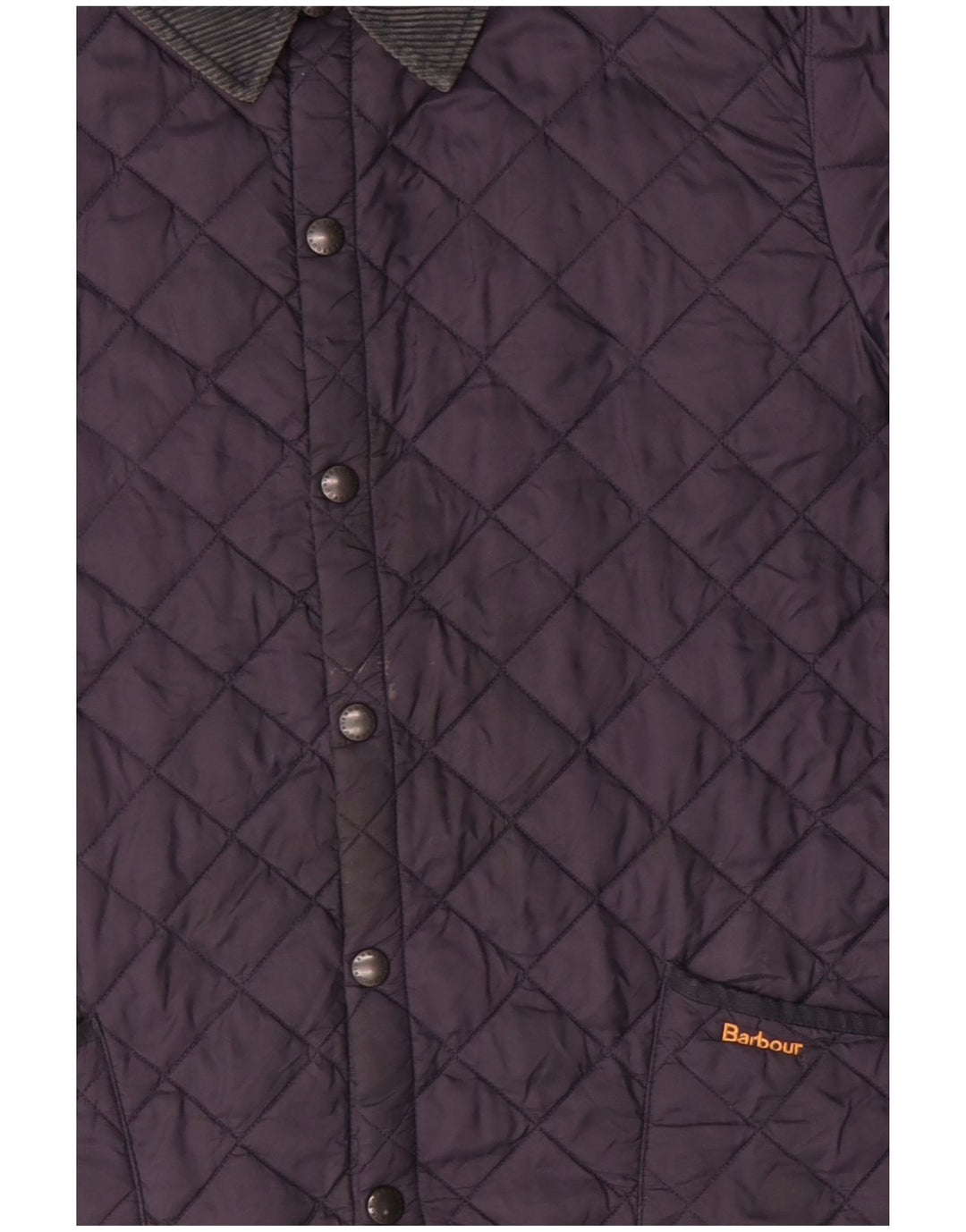 Barbour muška prošivena jakna UK 44 2XL tamnoplavi poliester