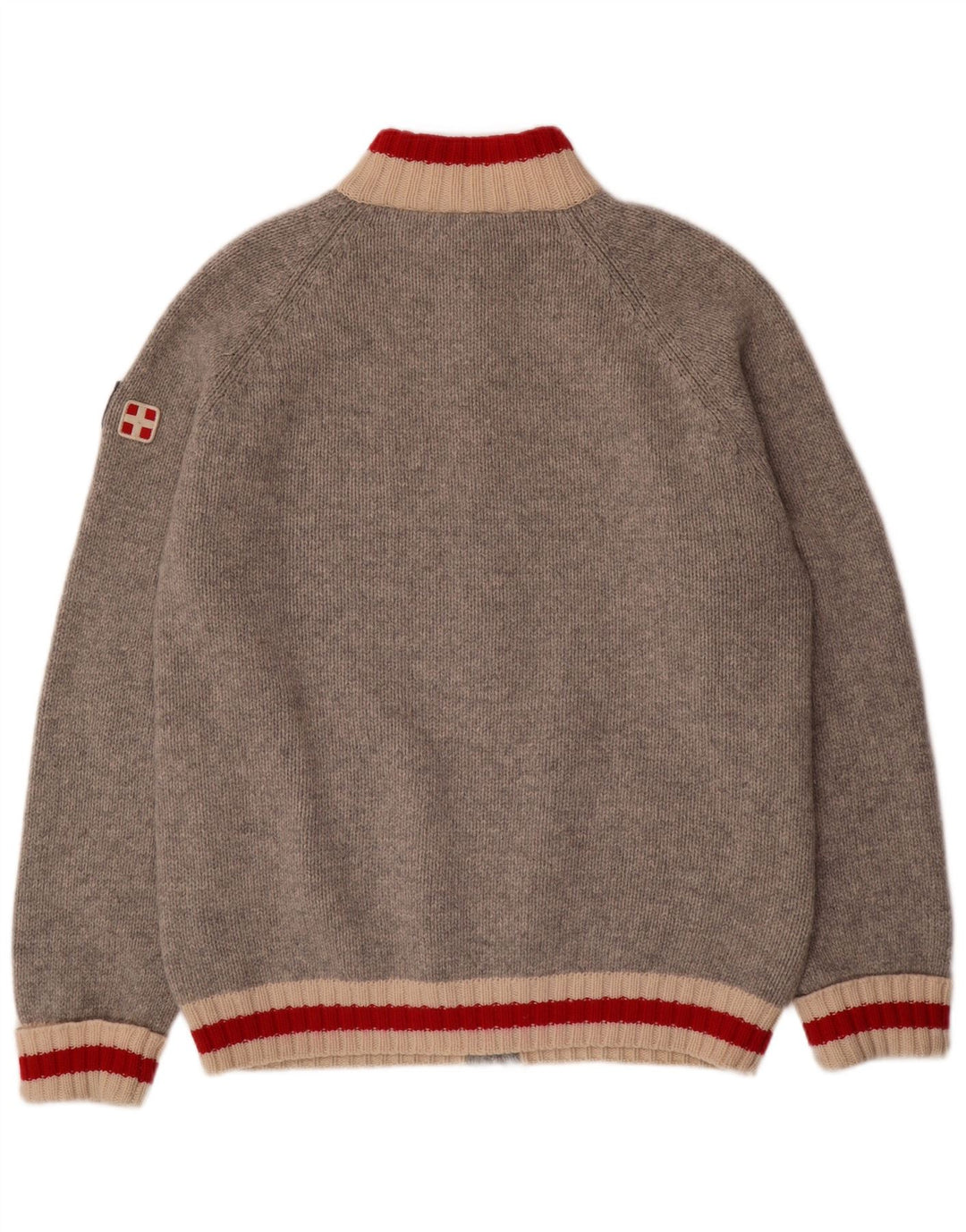 MC NEAL Muški džemper kardigan 2XL siva vunena